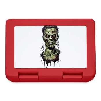 Film d’horreur Nuit Zombie Goule Halloween - Boîte à goûter - rouge - Devant