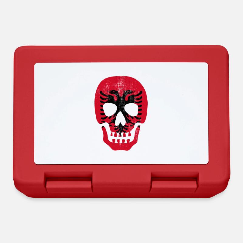 Albania - Lunchbox - red