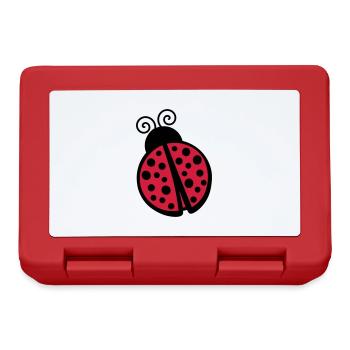 Ladybug - Lunchbox - red - Front