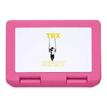 TRX Sport Gift Gift Idea Entraînement Entraînement - Boîte à goûter - rose - Devant