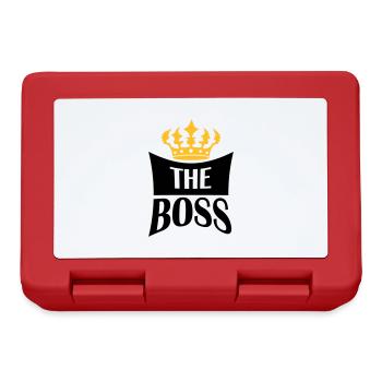 Krone The Boss - Brotdose - Rot - Vorne