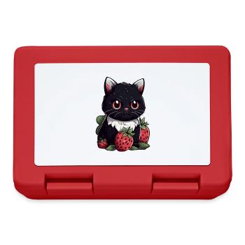 Ragamuffin Fraise Cat Cadeau - Boîte à goûter - rouge - Devant