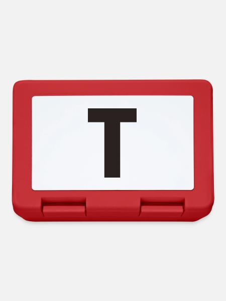 T - Brotdose - Rot