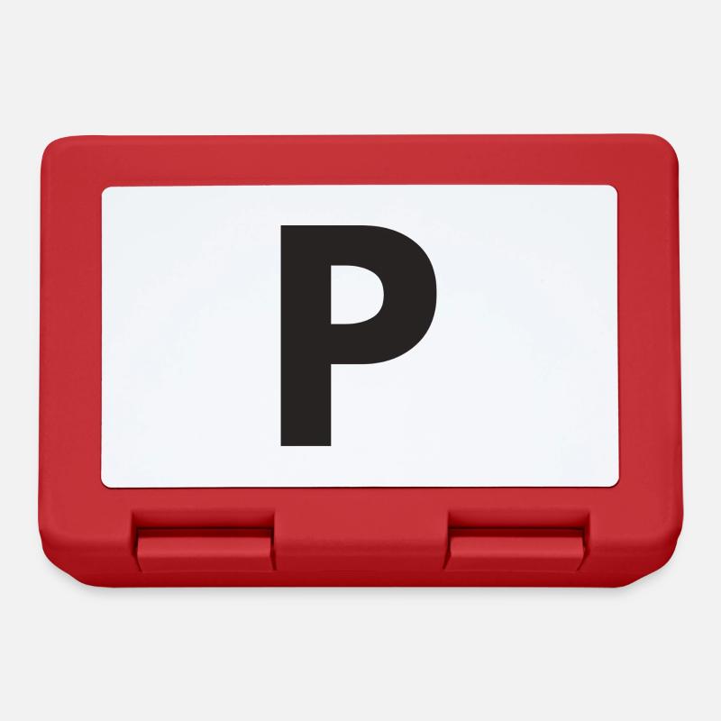 P - Lunchbox - red