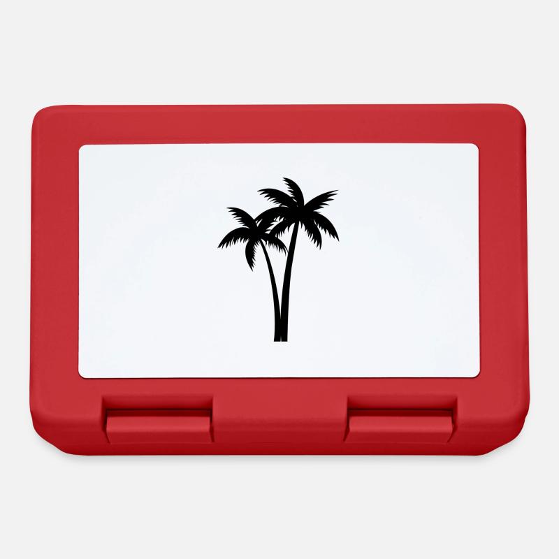 Palm Beach Vacances - Boîte à goûter - rouge