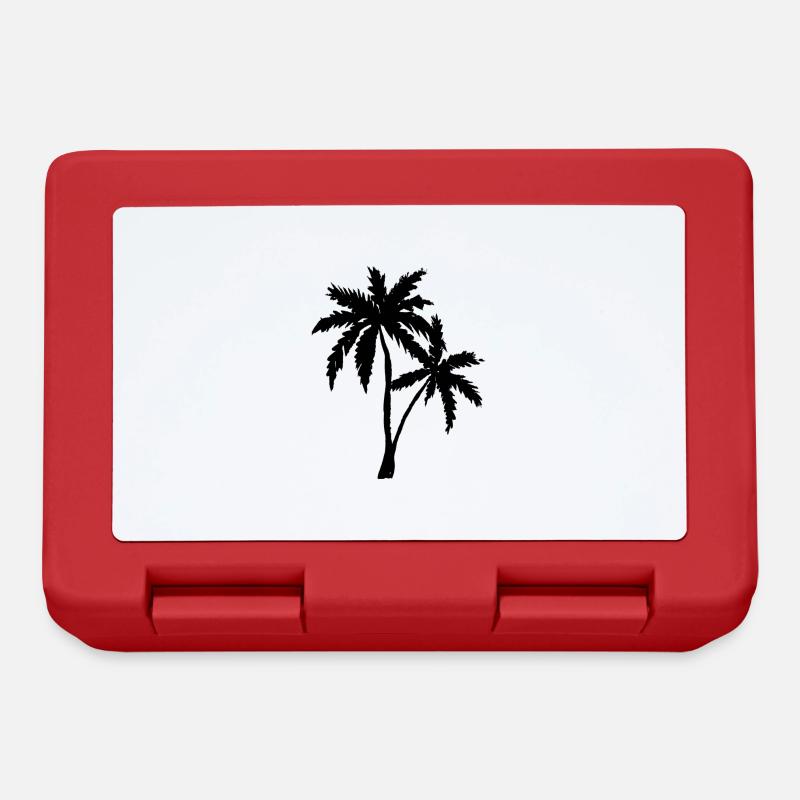 Palm Beach Vacances - Boîte à goûter - rouge