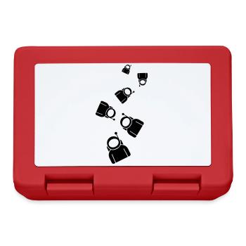 Astronaut icon icon - Lunchbox - red - Front