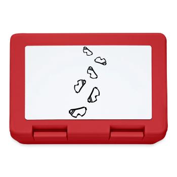 Skibrille icon - Brotdose - Rot - Vorne