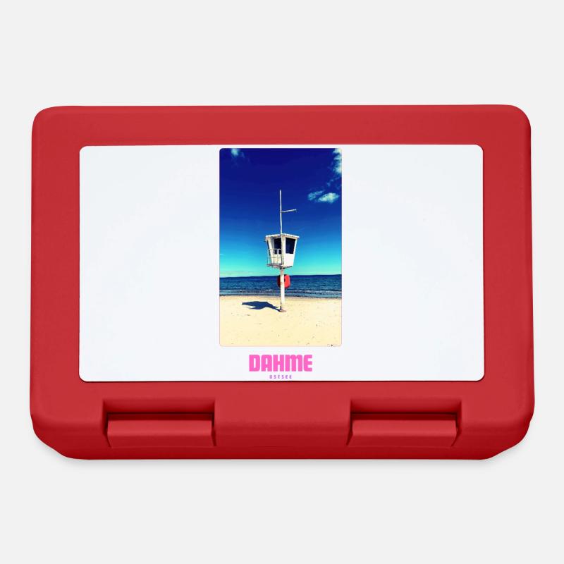 DAHME BEACH - Brotdose - Rot