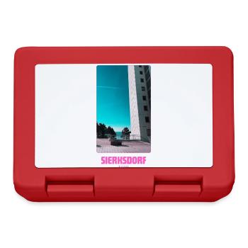 Sierksdorf _ Ostsee - Brotdose - Rot - Vorne