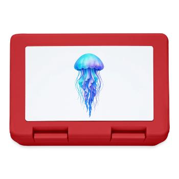 Blue jellyfish spirit - Lunchbox - red - Front