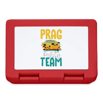 Prag Party Team - Brotdose - Rot - Vorne