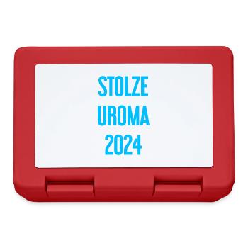 Fière arrière-grand-mère 2024 - Boîte à goûter - rouge - Devant