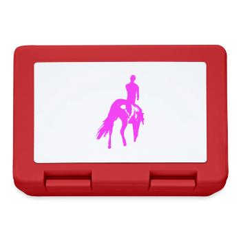 Cheval - Boîte à goûter - rouge - Devant