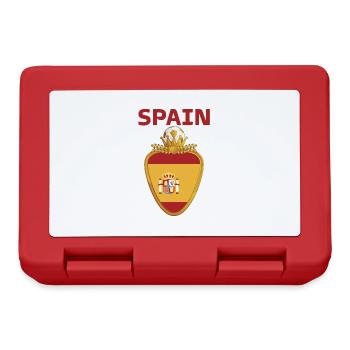 Espagne Football 2022 supporter de Espagne foot - Boîte à goûter - rouge - Devant