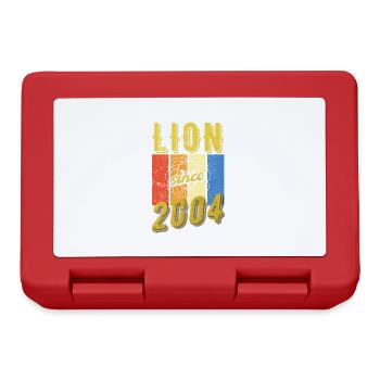 Léo 2004 Zodiac Cadeau d’anniversaire - Boîte à goûter - rouge - Devant