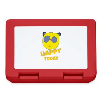 koala happy today - Brotdose - Rot - Vorne
