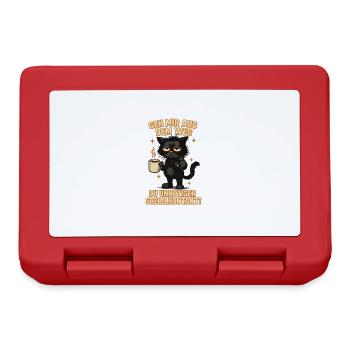 Écarte-toi de mon chemin, contact social inutile - Boîte à goûter - rouge - Devant