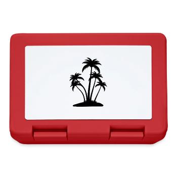 Palm Beach Holiday - Lunchbox - red - Front