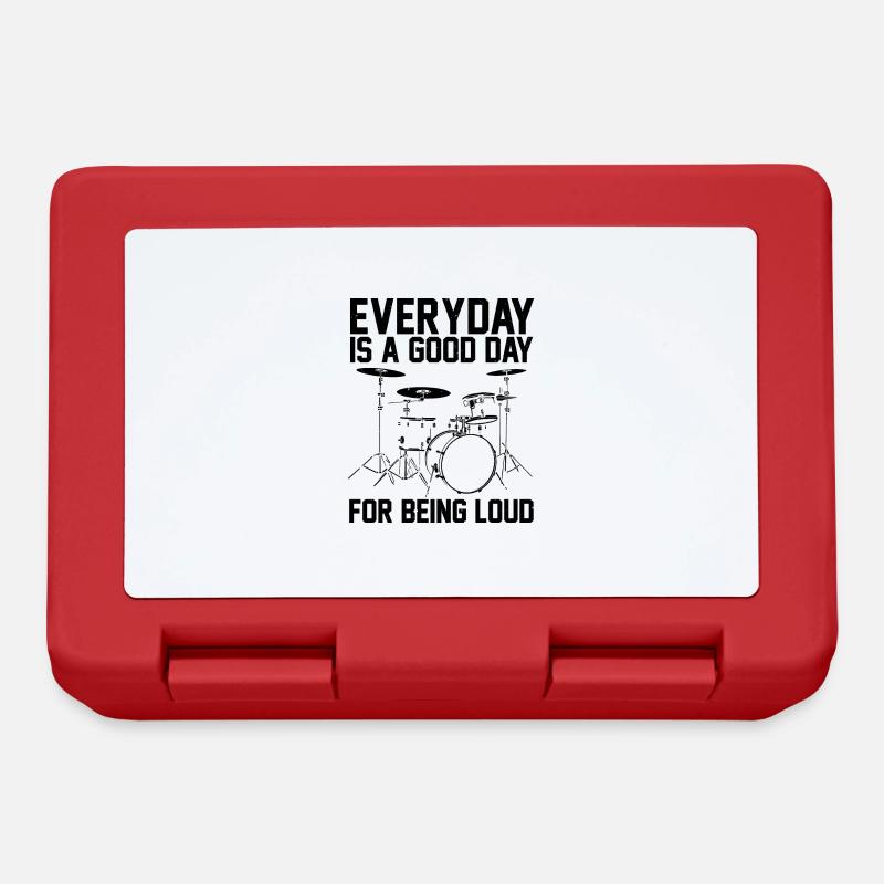 Percussion - Lunchbox - red