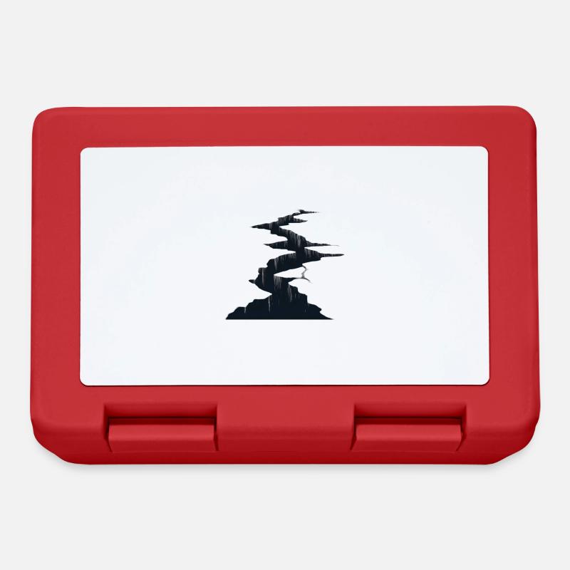 Crack in the ground - Lunchbox - red