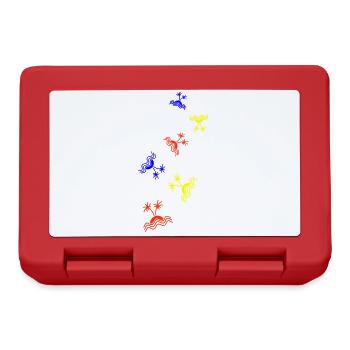 palm island symbol - Lunchbox - red - Front