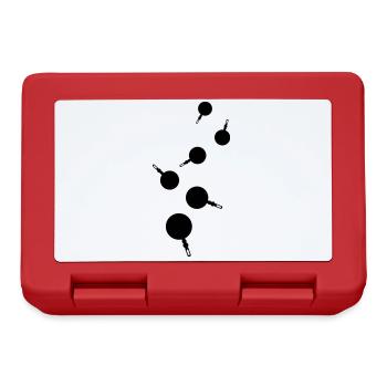 Chef de cuisine Pan - Boîte à goûter - rouge - Devant