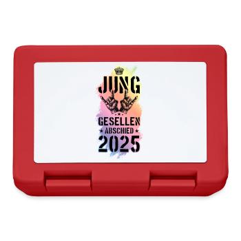 Junggesellenabschied 2025 Jga Party - Brotdose - Rot - Vorne