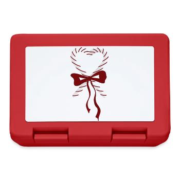 Candy Canes Heart Christmas - Lunchbox - red - Front