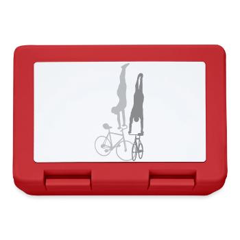 Artistic cycling, artistic cycling, indoor cycling - Lunchbox - red - Front
