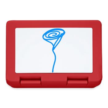 Blue Rose - Brotdose - Rot - Vorne