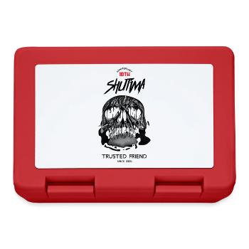 Skull Forever Friends Anywhere - Brotdose - Rot - Vorne