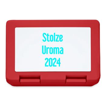 Stolze Uroma 2024 - Brotdose - Rot - Vorne