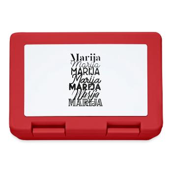 Marija - Brotdose - Rot - Vorne