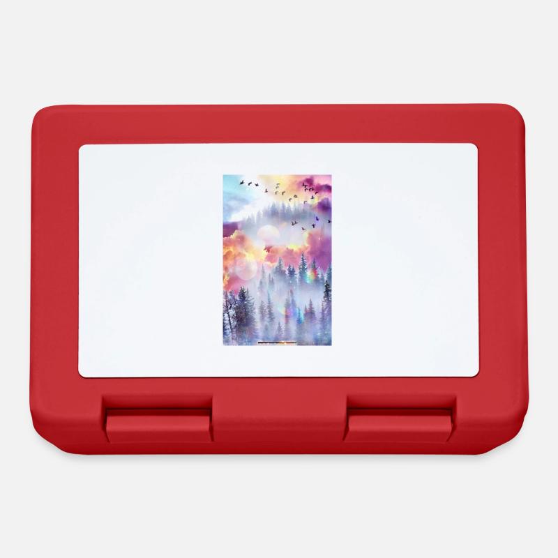 Fantasy Land - Lunchbox - red