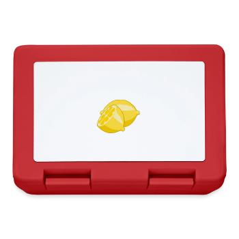 Really Like Lemons Vitamin Citrus Fruits - Lunchbox - red - Front