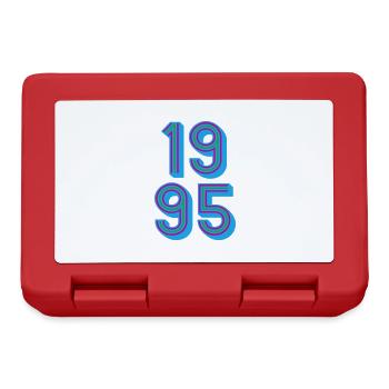 1995 Year of birth | Colors changeable - Lunchbox - red - Front