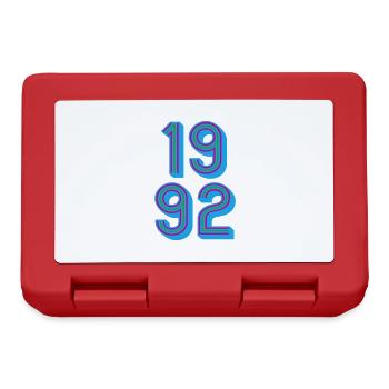1992 Year of birth | Colors changeable - Lunchbox - red - Front