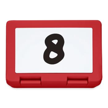 8 - Lunchbox - red - Front