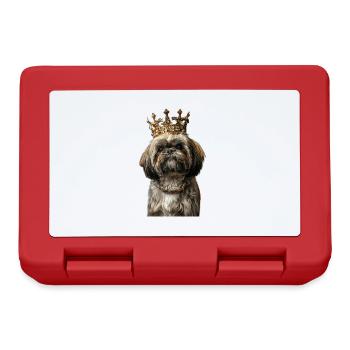 Shih Tzu - Lunchbox - red - Front