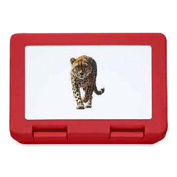 Gepard - Brotdose - Rot - Vorne