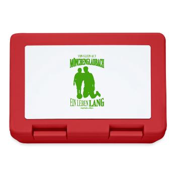 Monchengladbach Football Fans Gift - Lunchbox - red - Front