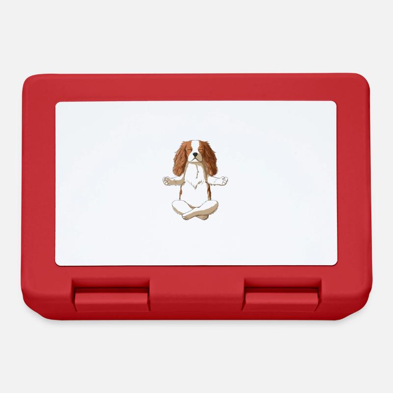 Cavalier King Charles Spaniel - Boîte à goûter - rouge