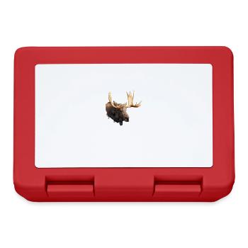 Moose Splatter - Lunchbox - red - Front