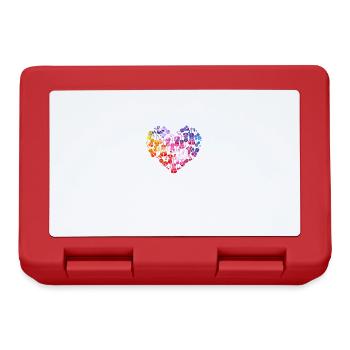 Violoncelle musicien cadeau pour violoncelle joueur - Boîte à goûter - rouge - Devant