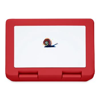 Splash Snail - Lunchbox - red - Front