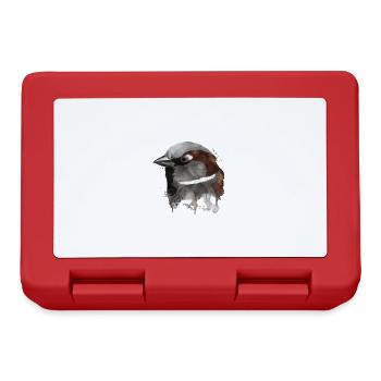 Splash Bird Sparrow - Lunchbox - red - Front