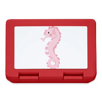 hippocampe - Boîte à goûter - rouge - Devant