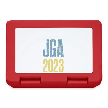 Jga 2023 Junggesellenabschied - Brotdose - Rot - Vorne