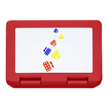 Make Up Cosmetics Icon - Lunchbox - red - Front